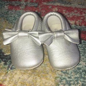Silver Moccasins.